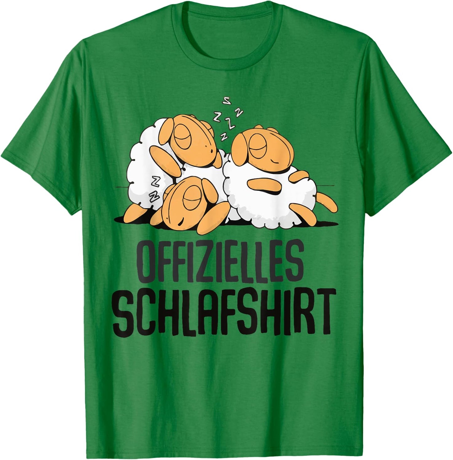 Schaf Offizielles Schlafshirt Schlafanzug & Nachthemd Schaf T-Shirt - T-Shirt | Irish Green