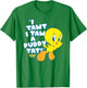 Looney Tunes Tweety Puddy Tat T-Shirt - T-Shirt | Irish Green