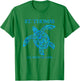 St Thomas Sea Turtles USVI Vacation Souvenir T-Shirt - T-Shirt | Irish Green