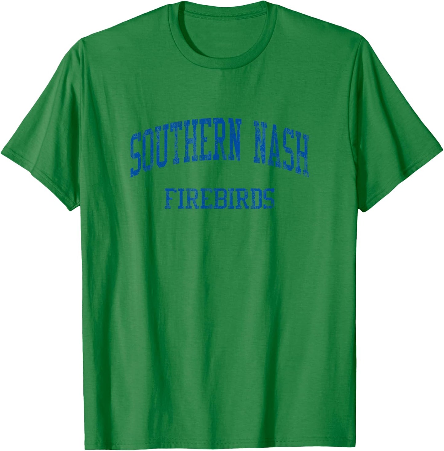 Southern Nash High School HS Bailey NC Vintage Sports T-Shirt - T-Shirt | Irish Green