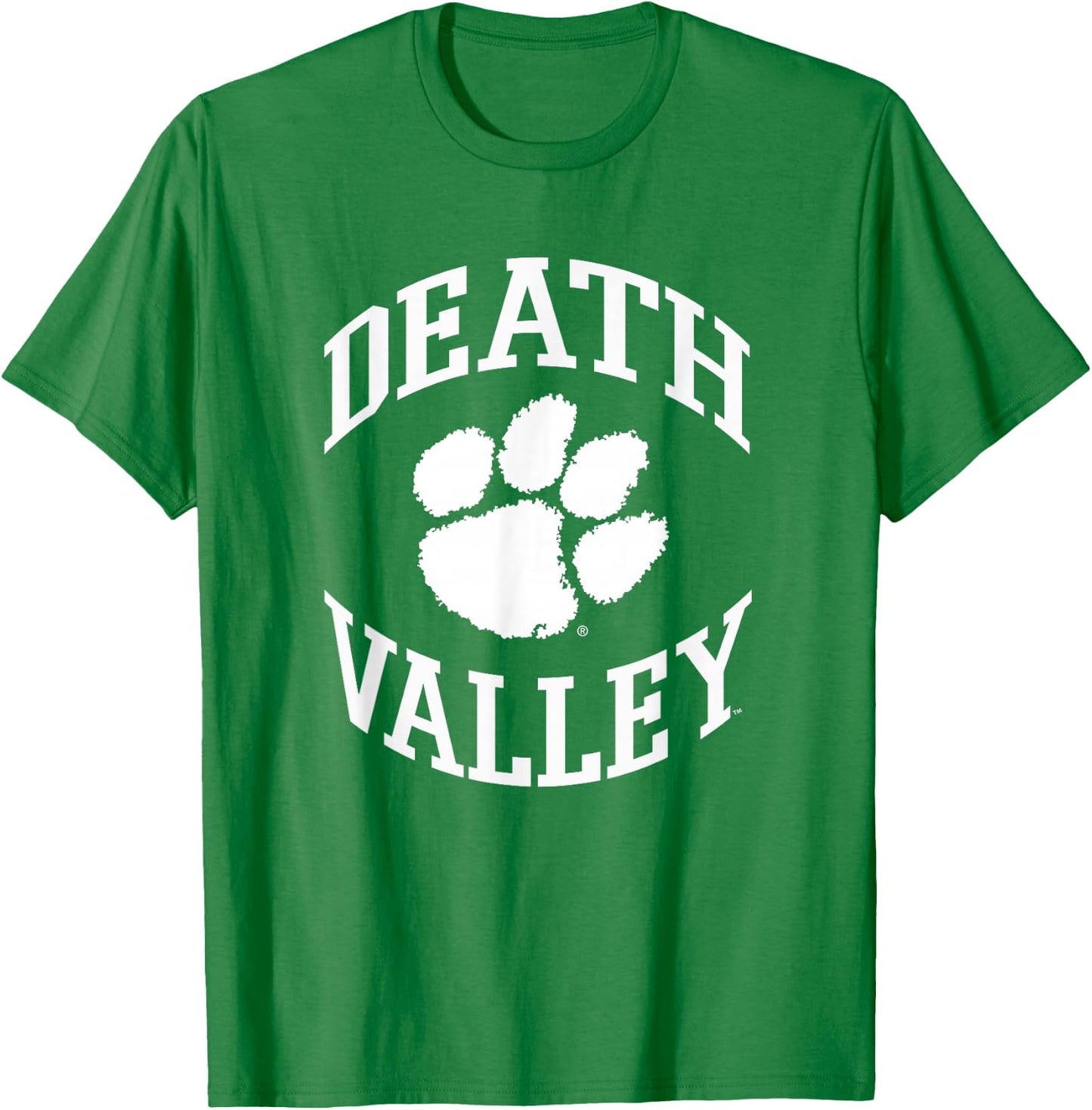 Clemson Tigers Death Valley Orange Officially Licensed T-Shirt - T-Shirt | Irish Green