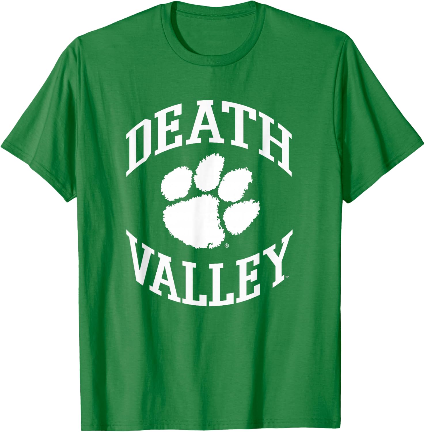 Clemson Tigers Death Valley Orange Officially Licensed T-Shirt - T-Shirt | Irish Green