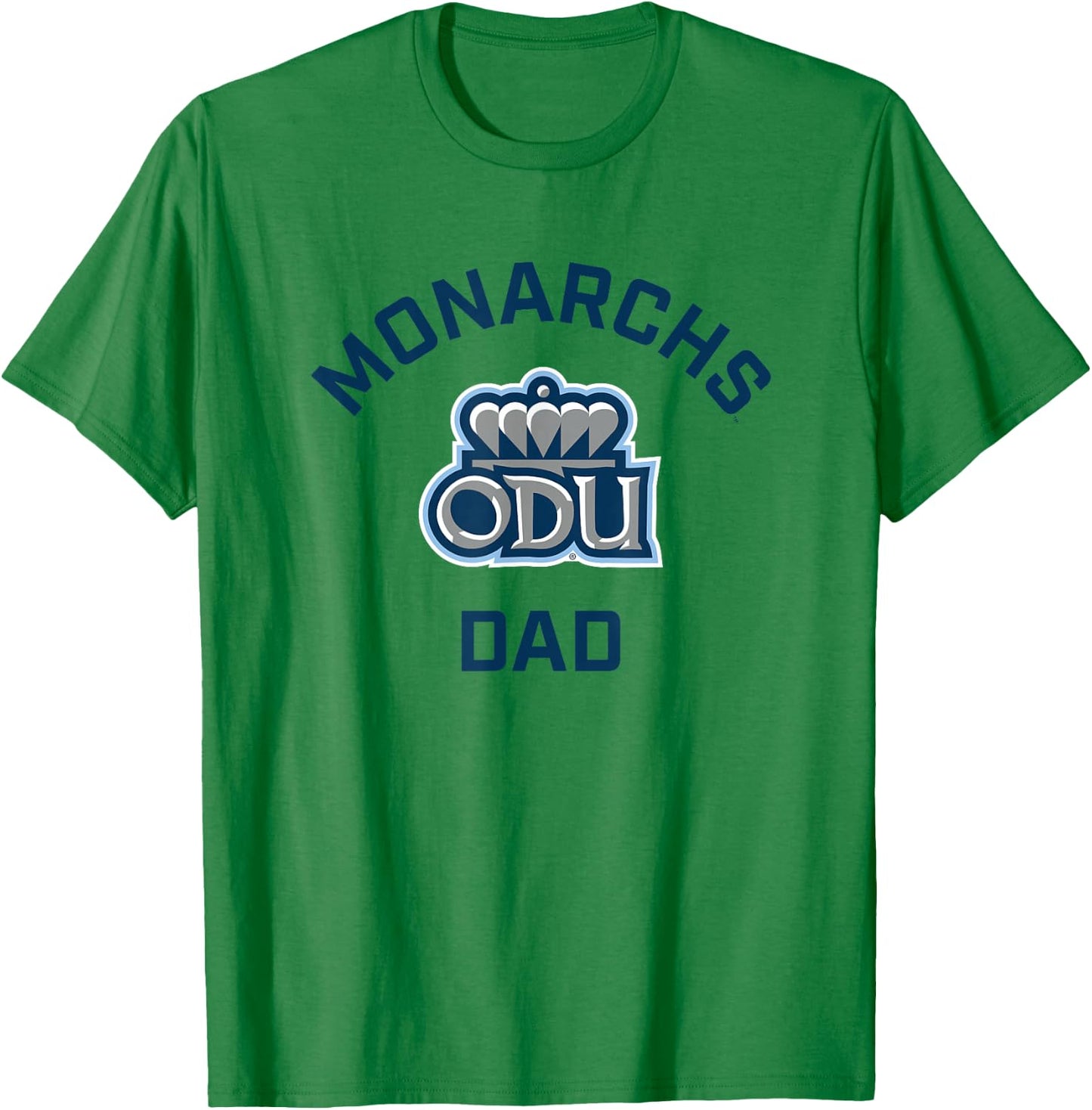 Old Dominion University ODU Monarchs Arched Dad T-Shirt - T-Shirt | Irish Green