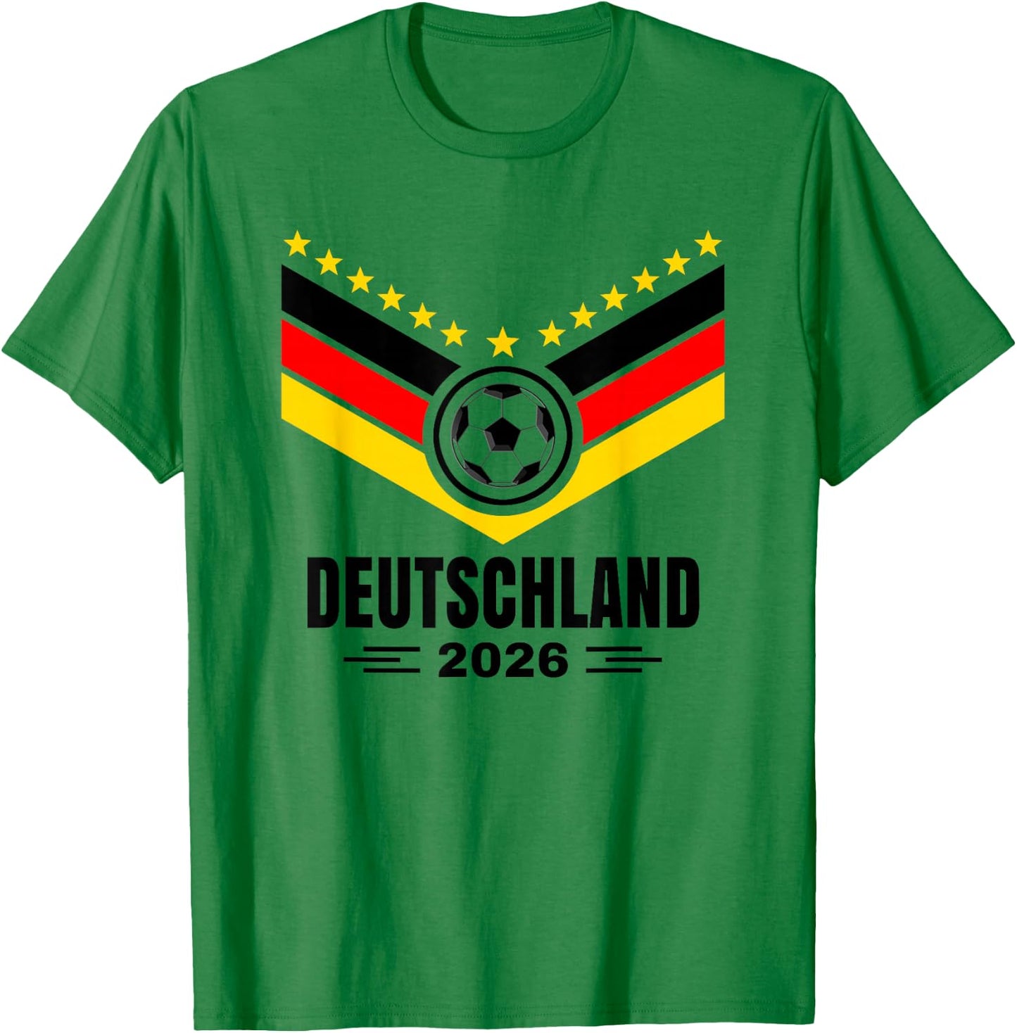Deutschland Jungen Kinder Männer Jugend Deutschland 2026 T-Shirt - T-Shirt | Irish Green