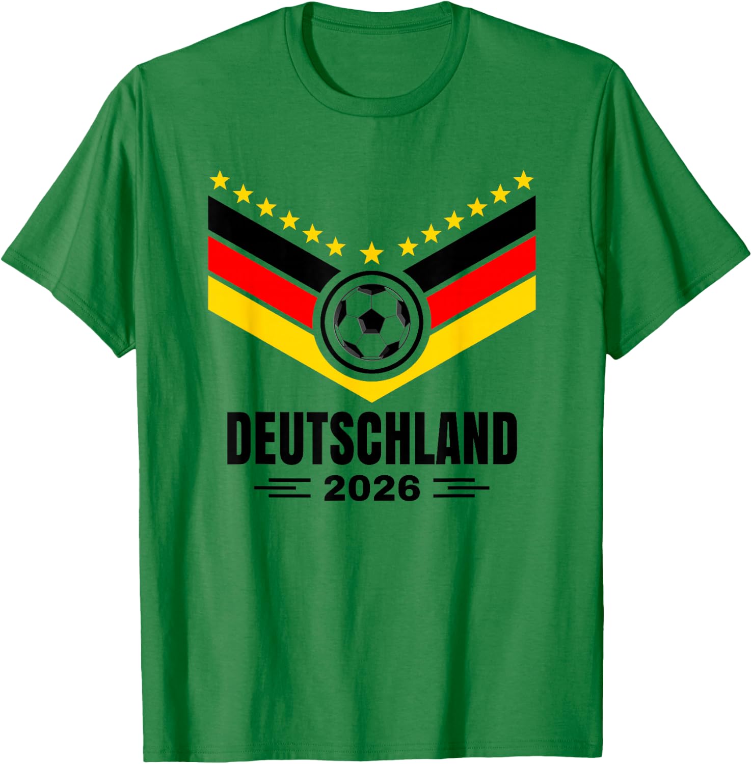 Deutschland Jungen Kinder Männer Jugend Deutschland 2026 T-Shirt - T-Shirt | Irish Green