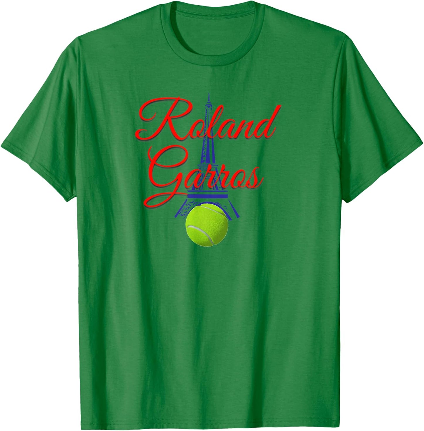 Roland Garros for French Teennis Fans T-Shirt - T-Shirt | Irish Green
