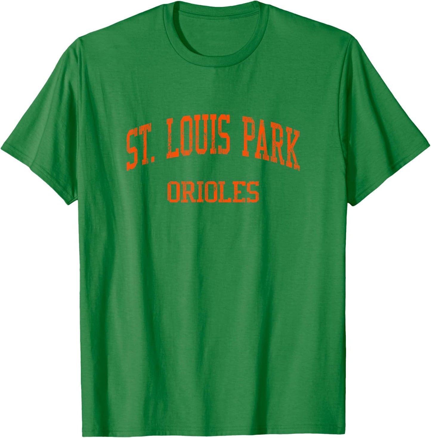 St. Louis Park High School HS Saint Louis Park MN Vintage Sp T-Shirt - T-Shirt | Irish Green