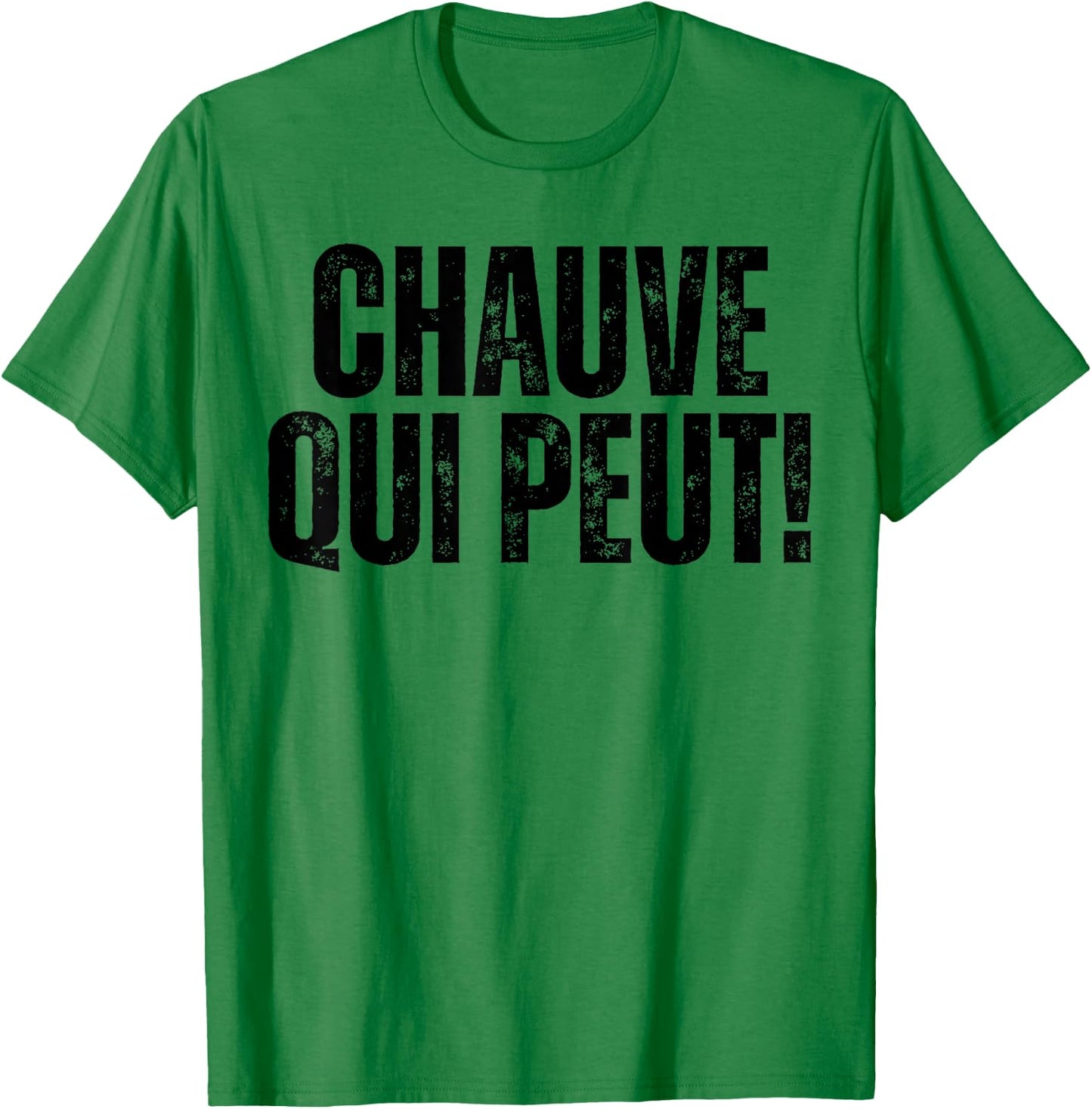 Bald Who Can Man Without Hair Humor No Hair , white, S T-Shirt - T-Shirt | Irish Green