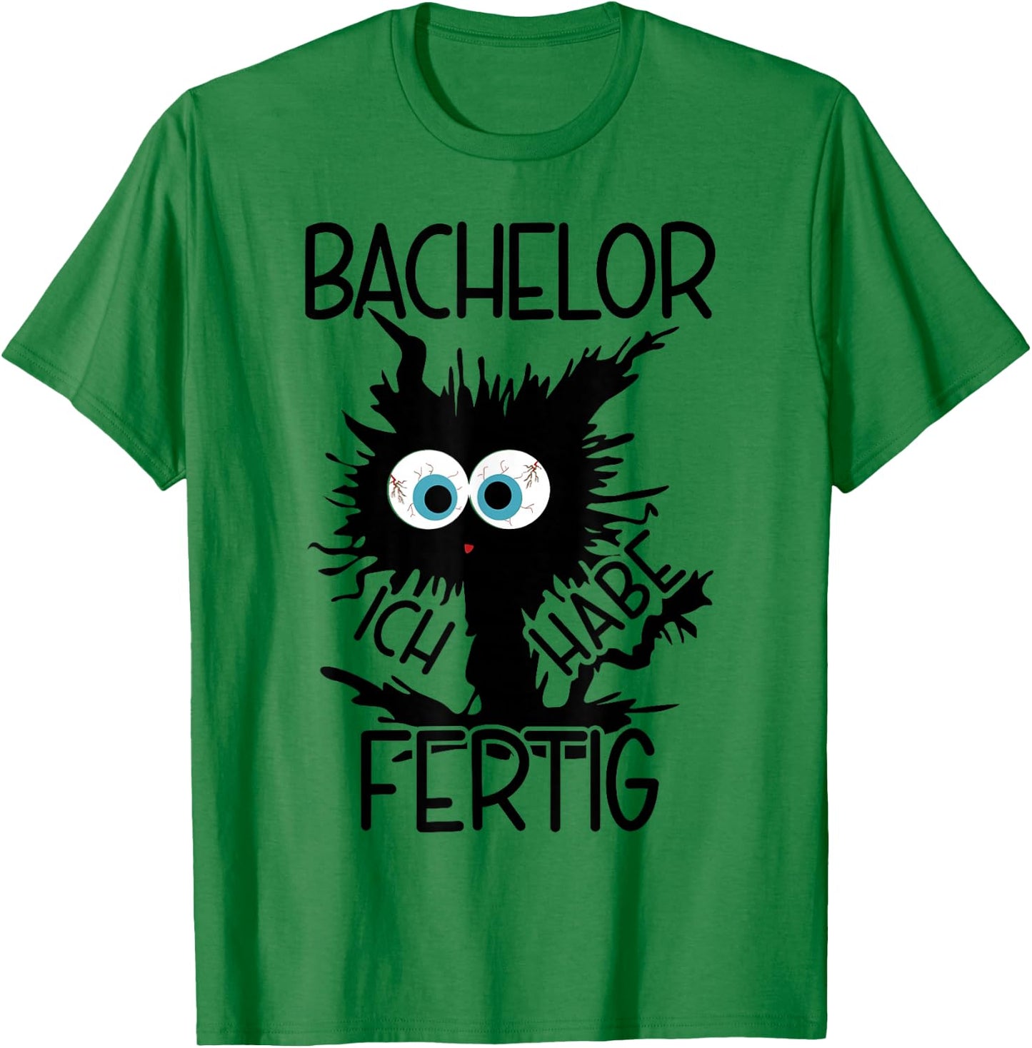 Bachelor Geschafft 2024 , White T-Shirt - T-Shirt | Irish Green