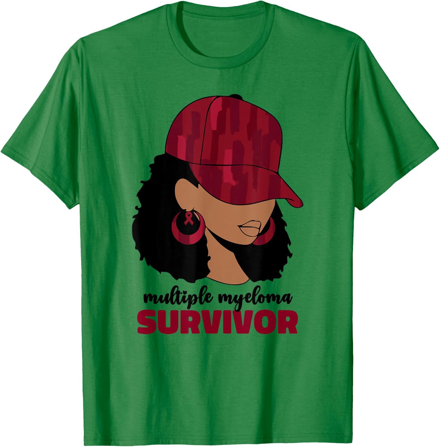 Multiple Myeloma Survivor Multiple Myeloma Cancer T-Shirt - T-Shirt | Irish Green