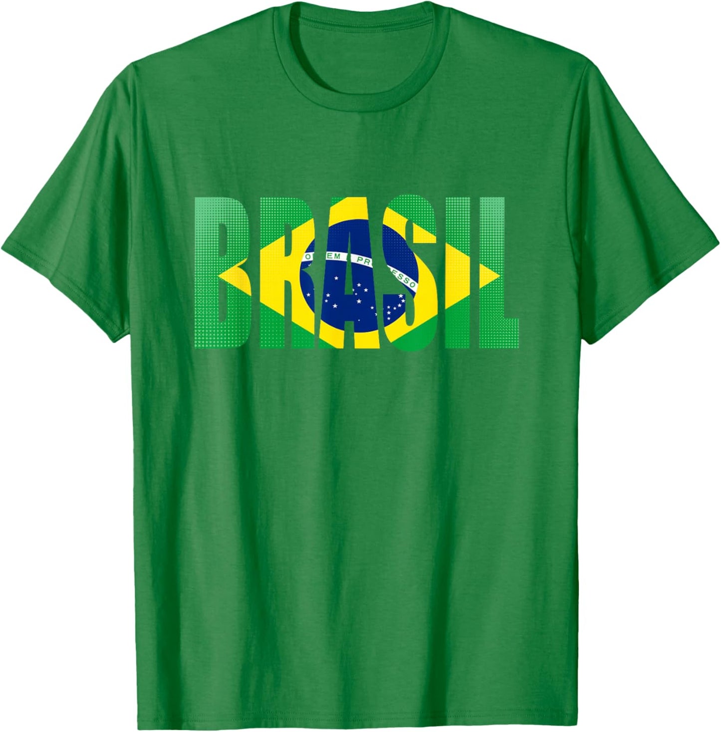 Brazil Brasil White Souvenirs Brazilian Gifts 2026 Fans T-Shirt - T-Shirt | Irish Green