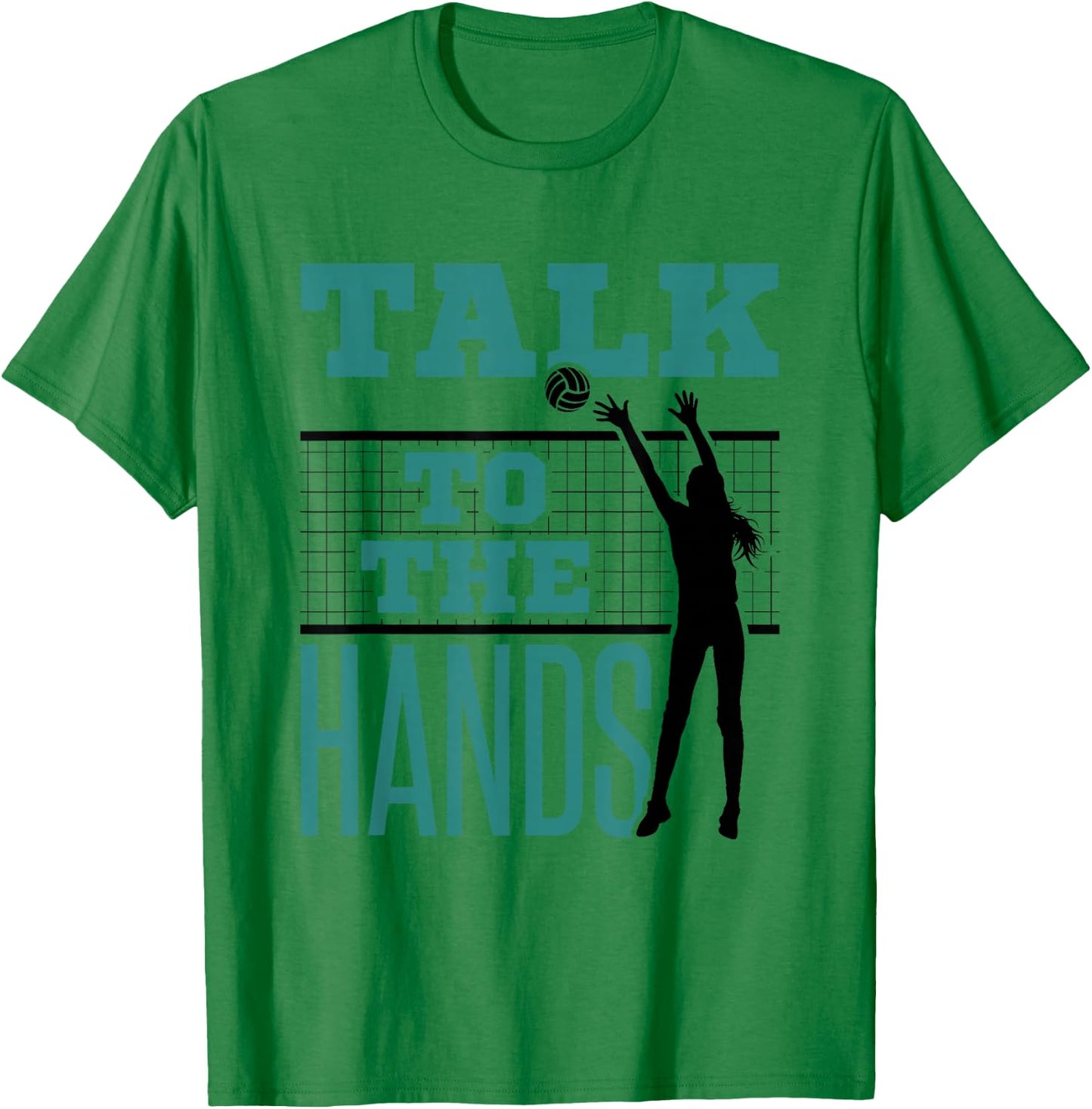Funny Volleyball Middle Blocker T-Shirt - T-Shirt | Irish Green