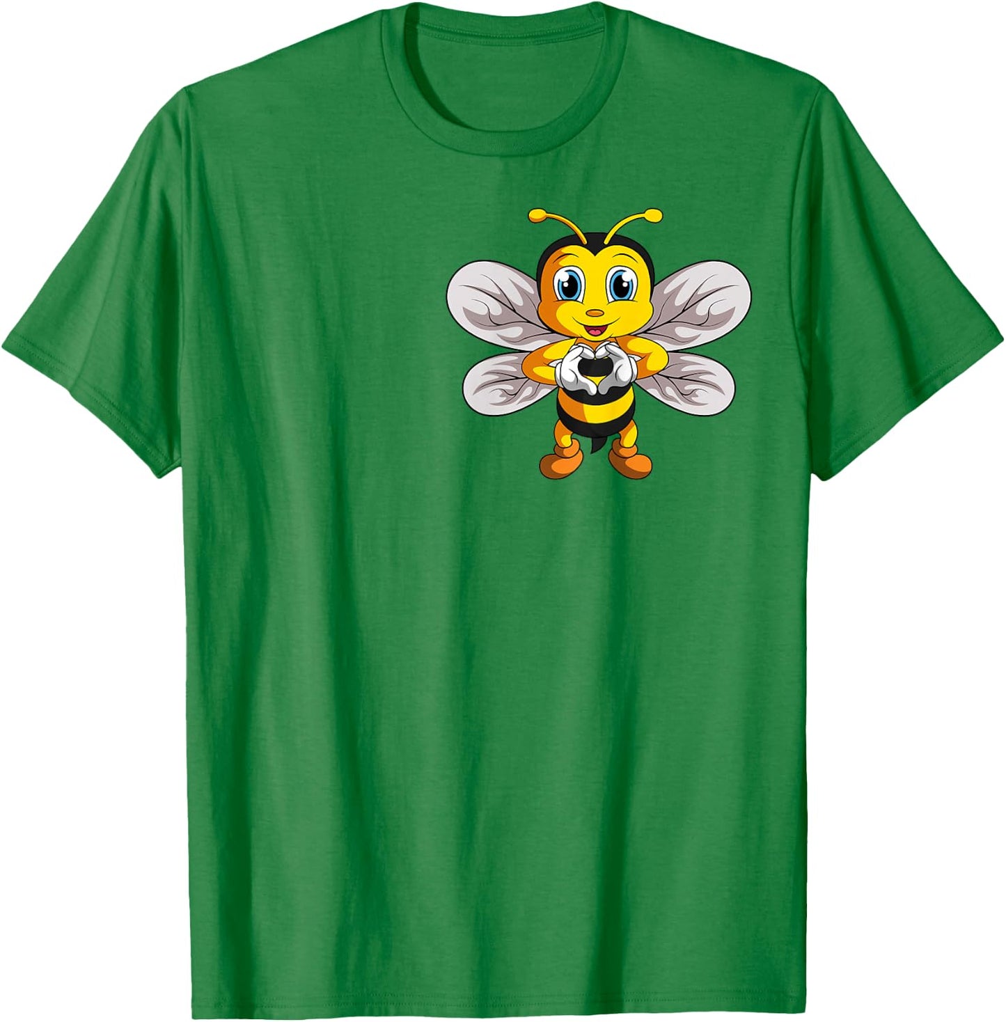 Bee Bumble Bee Kids Girls Boys T-Shirt - T-Shirt | Irish Green