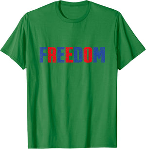I Love The Taste of Freedom Couples Matching 4th of July T-Shirt - T-Shirt | Irish Green