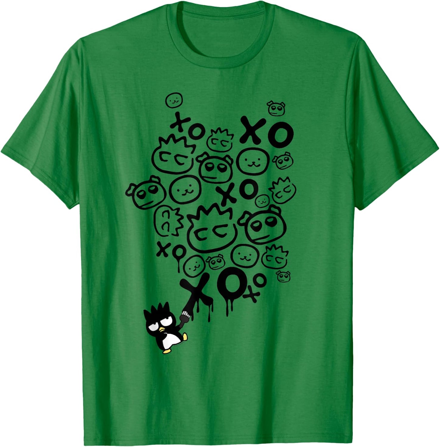 Badtz - Maru XO Street Art T-Shirt - T-Shirt | Irish Green