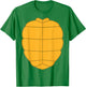 Turtle Shell Turtle Belly Halloween Costume Kids Boys Girls T-Shirt - T-Shirt | Irish Green