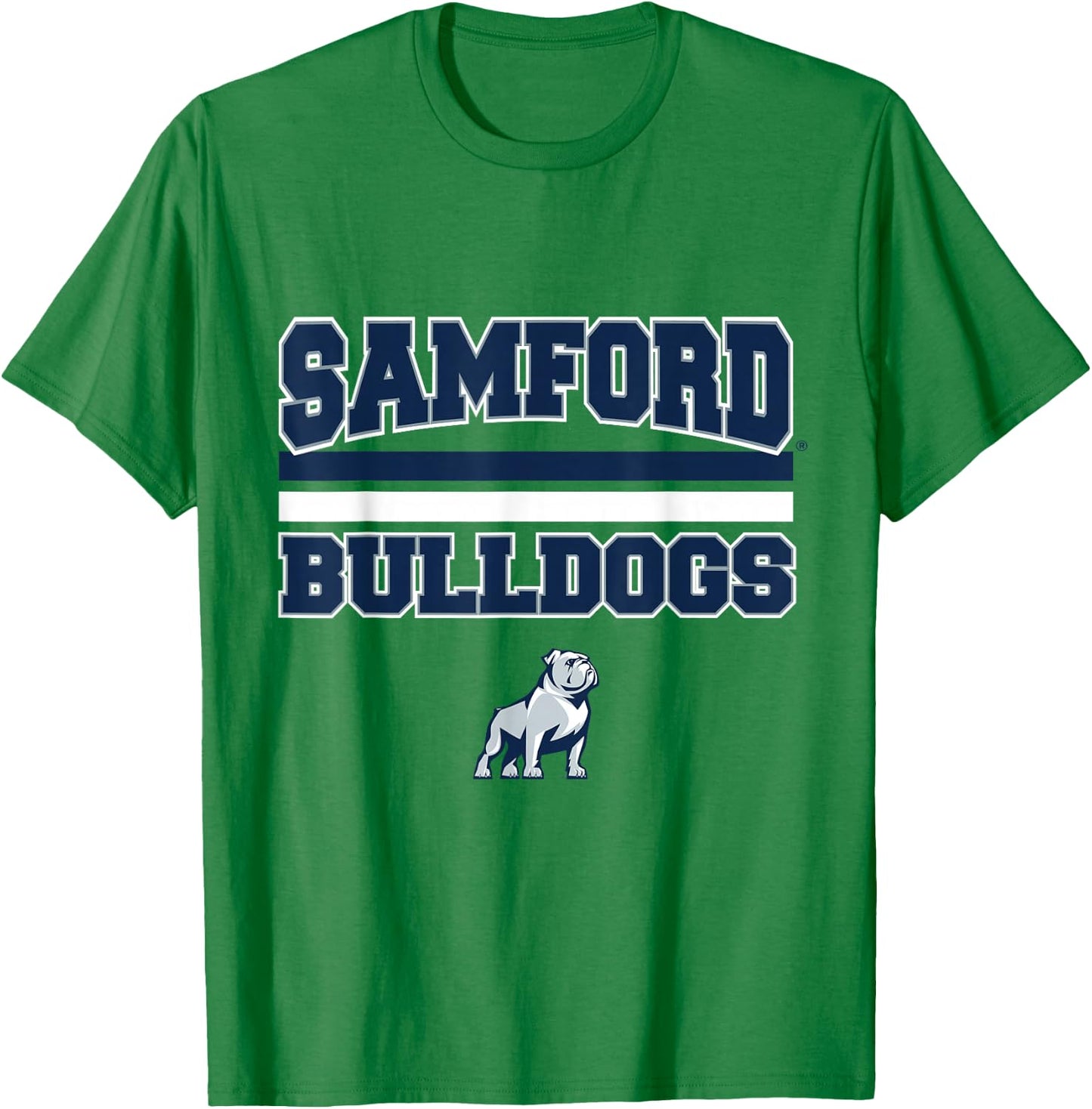 Samford Bulldogs |NCAA Official University Merch | VNPSMF301 T-Shirt - T-Shirt | Irish Green