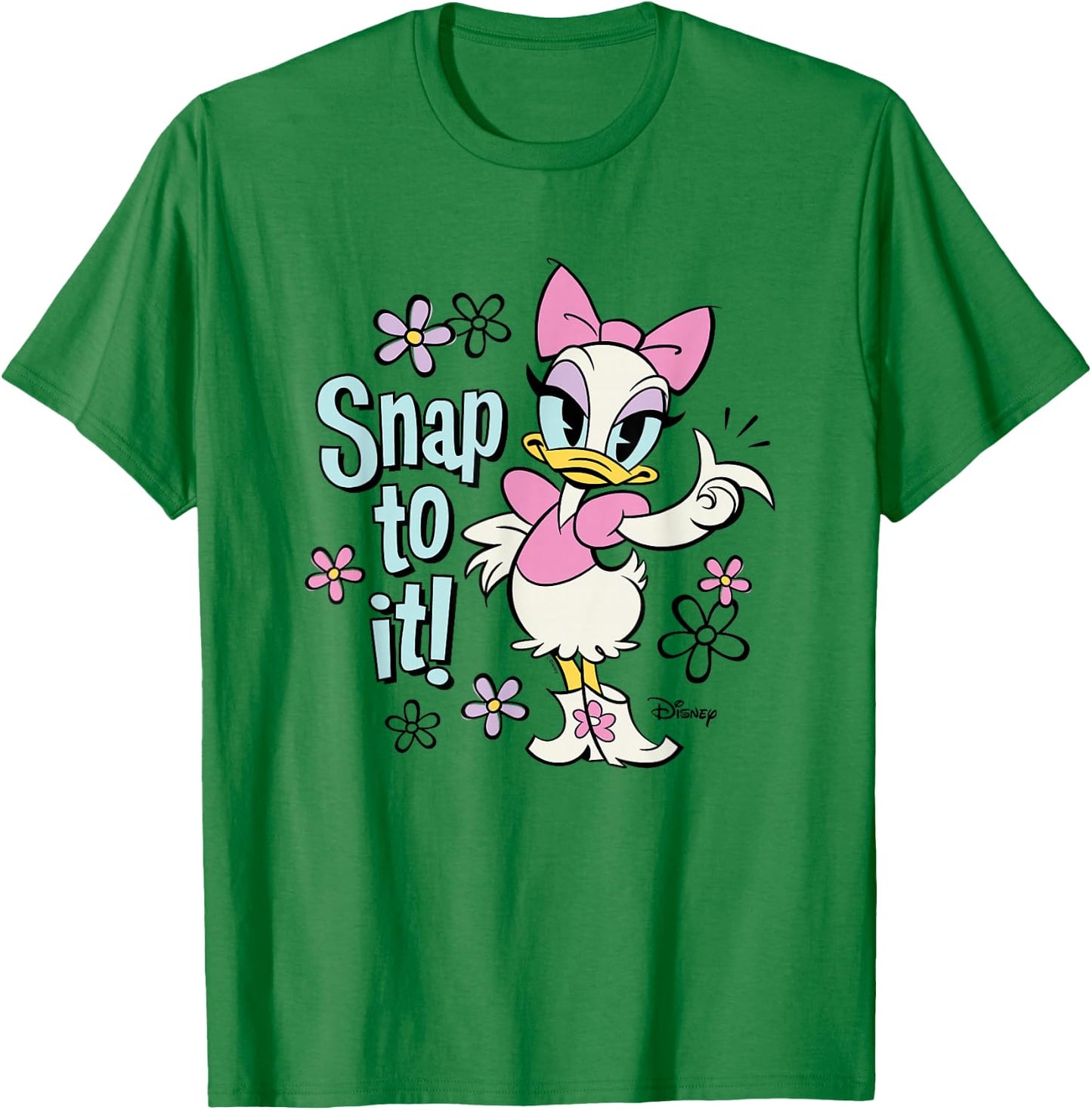Daisy Duck - Snap to It T-Shirt - T-Shirt | Irish Green