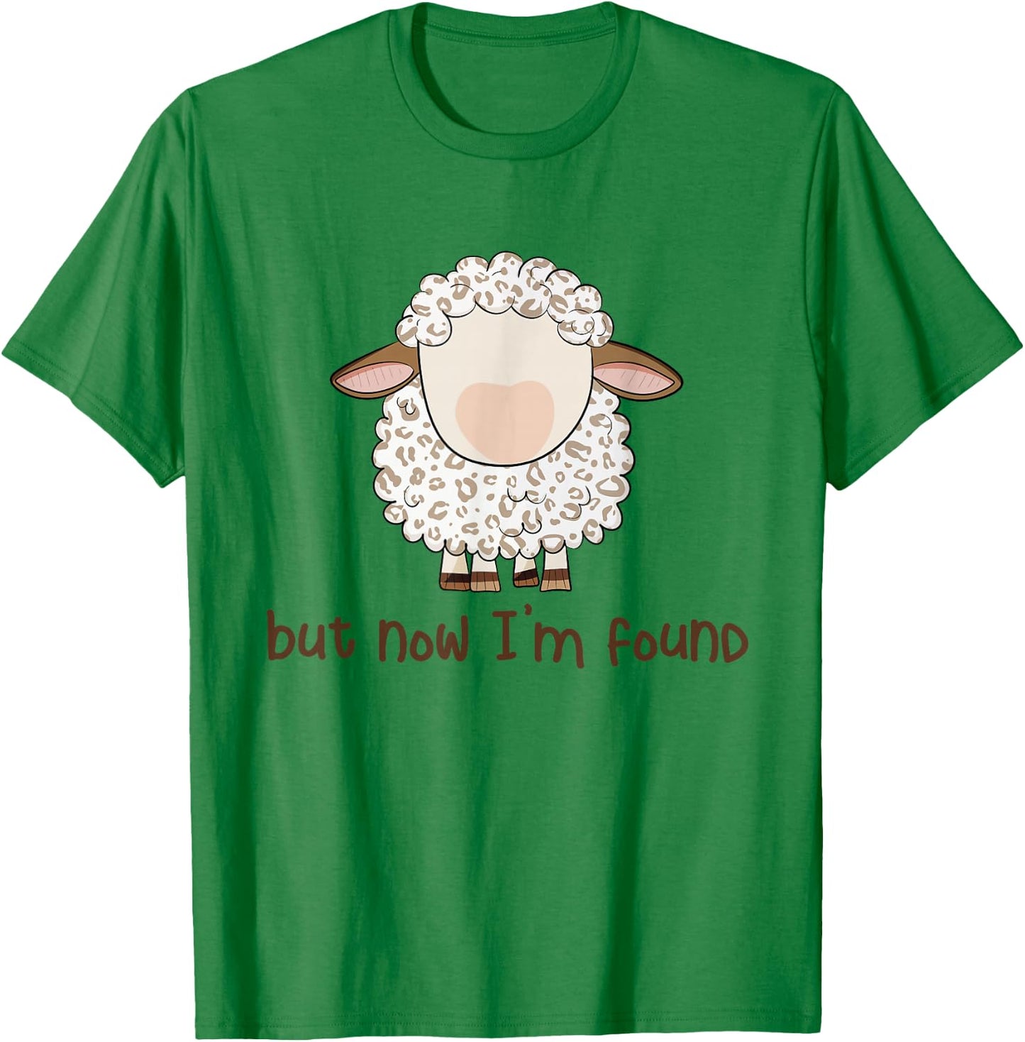 Sheep But Now I'm Found T-Shirt - T-Shirt | Irish Green