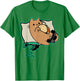 Nerdy Gamer Cat Eating Tacos Game Paused T-Shirt - T-Shirt | Irish Green