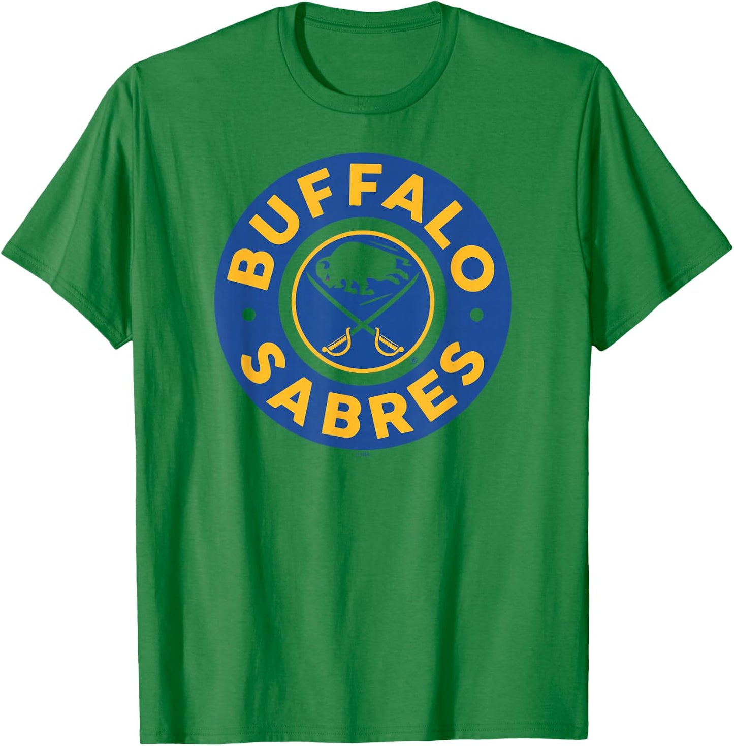 Buffalo Sabres Symbol White Officially Licensed T-Shirt - T-Shirt | Irish Green