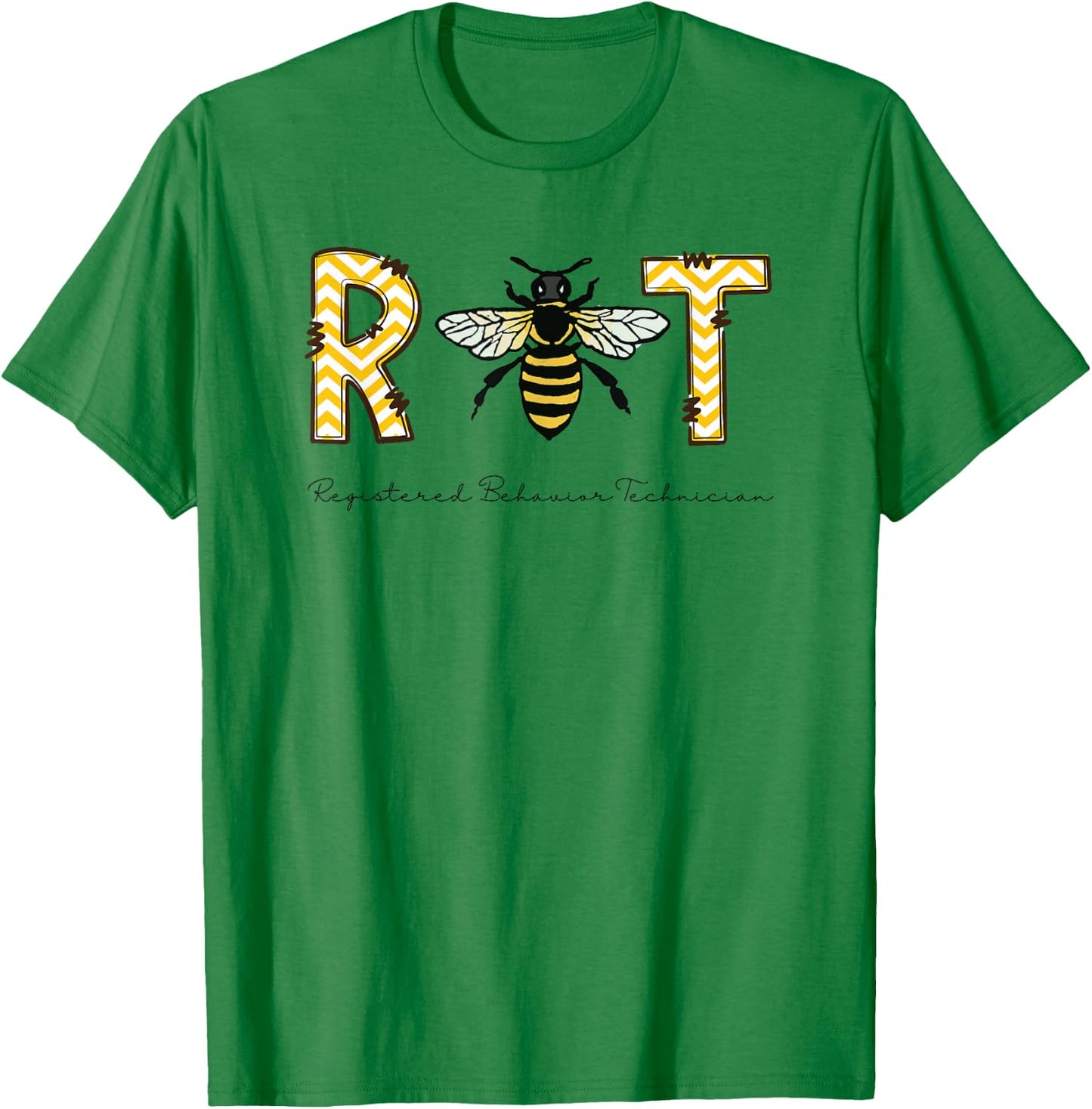 RBT Registered Behavior Technician - for RBT & ABA Therapist T-Shirt - T-Shirt | Irish Green