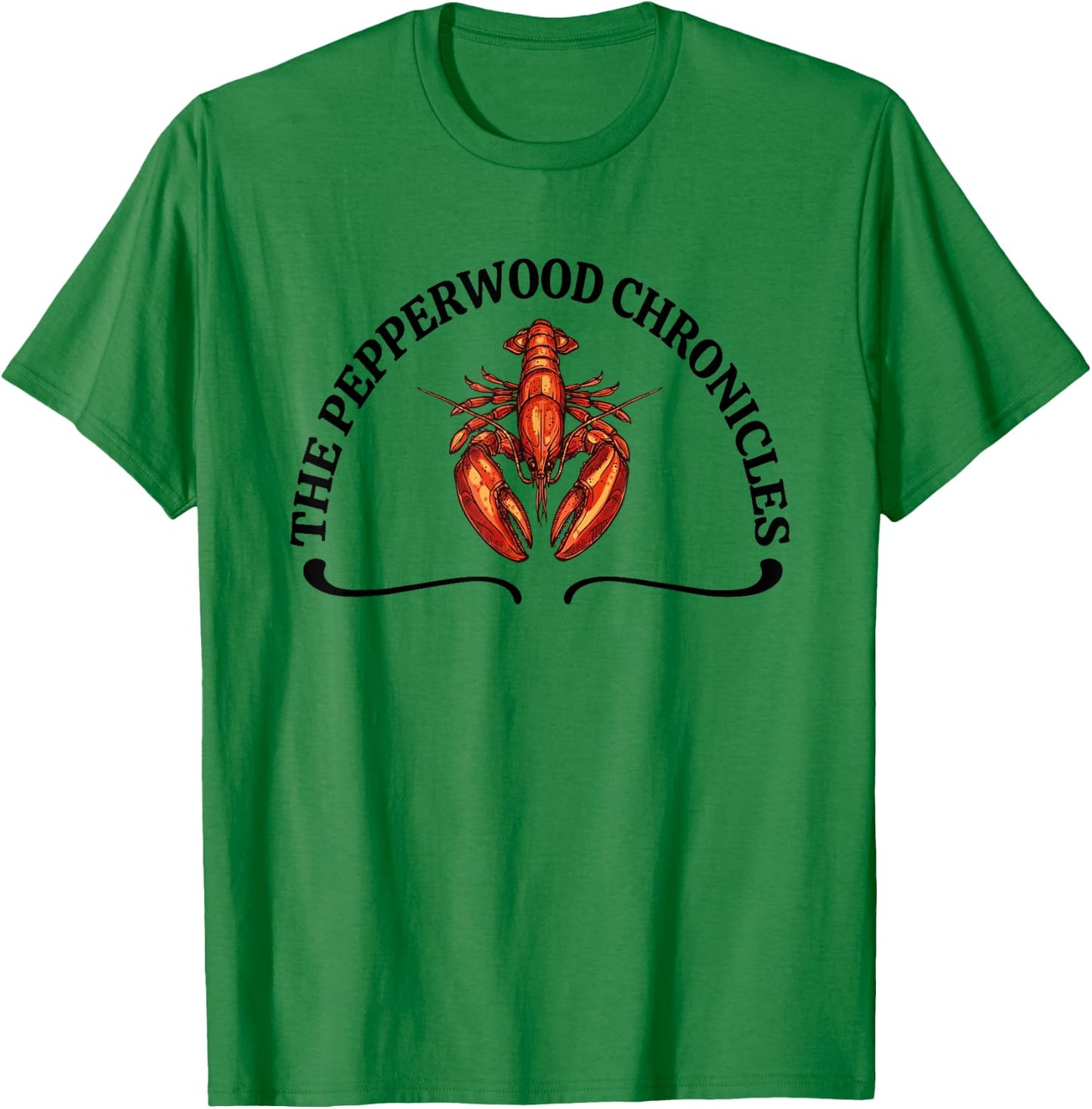 The Pepperwood Chronicles, Funny Shrimp Meme T-Shirt - T-Shirt | Irish Green