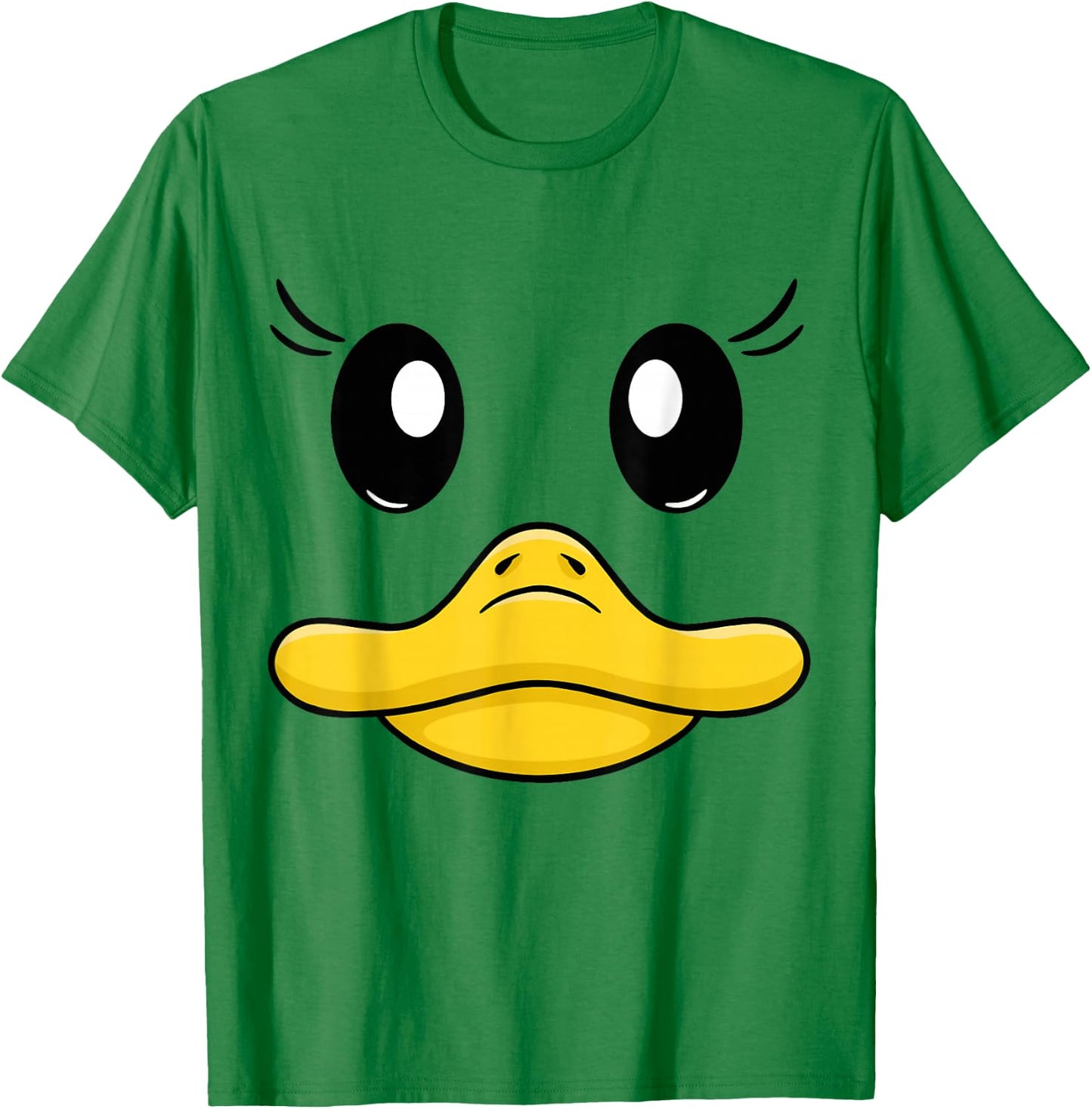 Duck costume goose duck face duck beak funny animal costume T-Shirt - T-Shirt | Irish Green