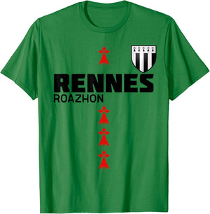 Gift Pride Man Reindeer Supporter Football Dad And Son T-Shirt - T-Shirt | Irish Green