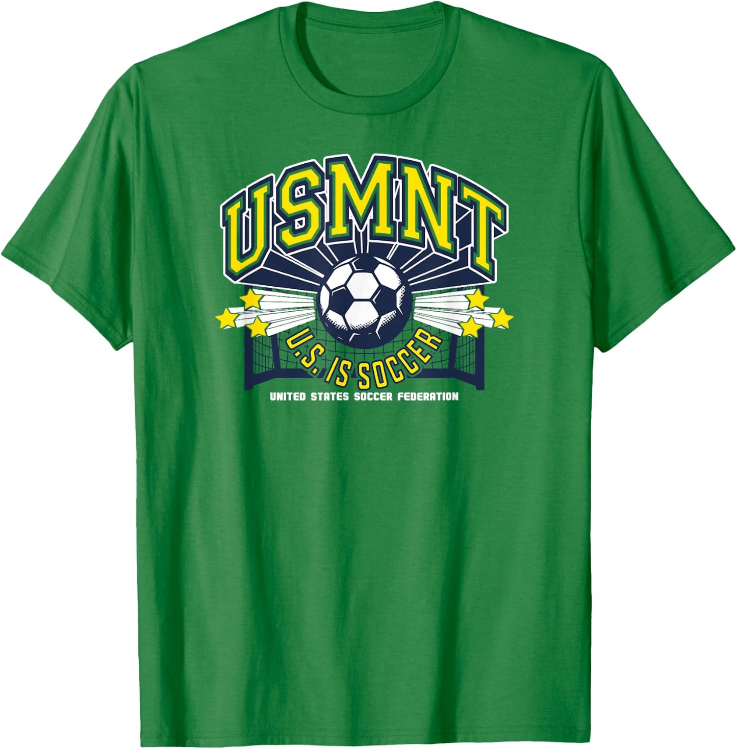 United States Men's Soccer Team USMNT Officially Licensed T-Shirt - T-Shirt | Irish Green