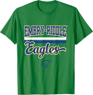 Embry Riddle Eagles |NCAA Official University | VNPEMBR301 T-Shirt - T-Shirt | Irish Green