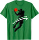 Basketball Player Fan Hoops Basketball Slam Dunk Game Day T-Shirt - T-Shirt | Irish Green