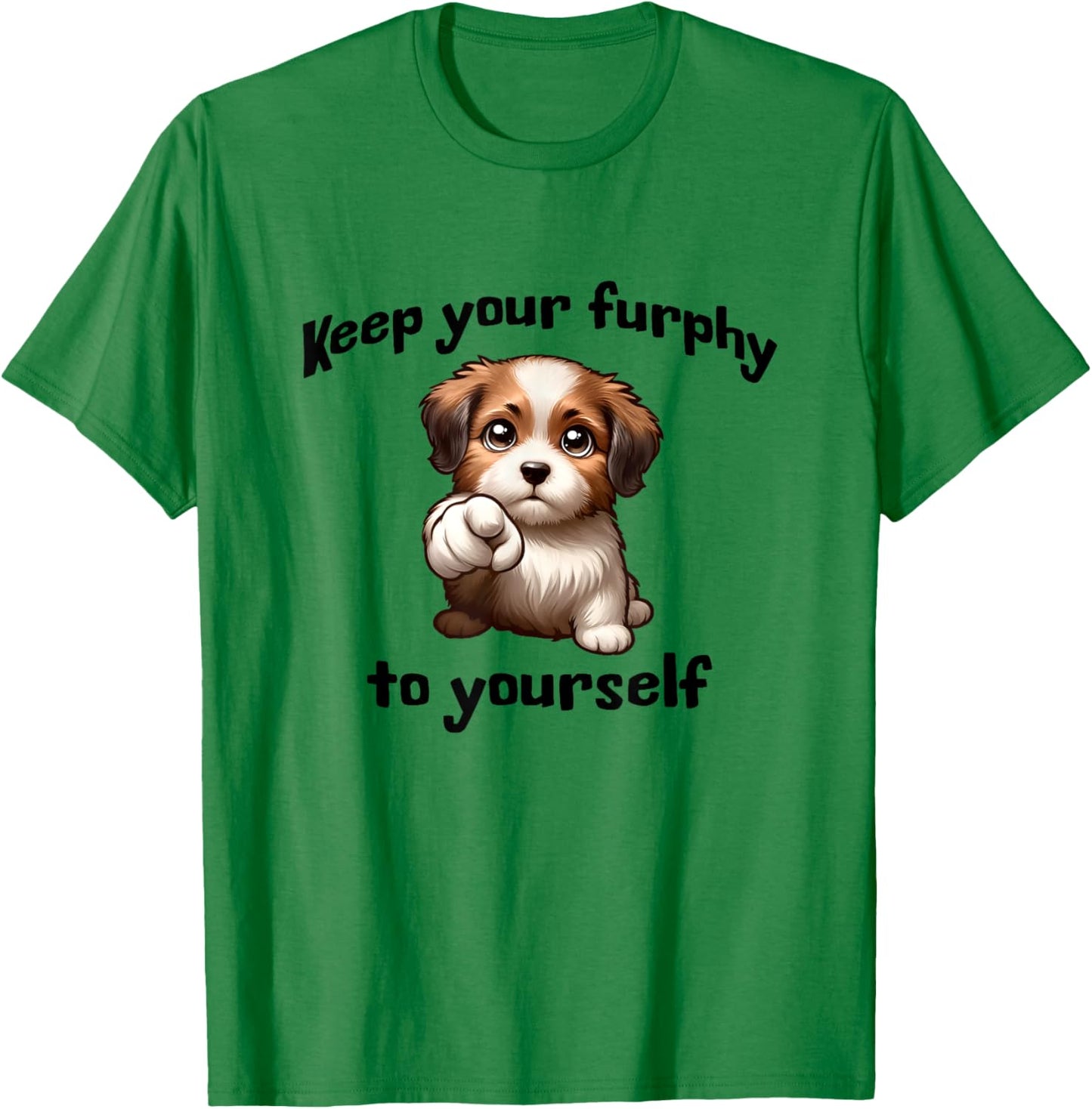 Keep Your Furphy to Yourself funny Australian slang design T-Shirt - T-Shirt | Irish Green
