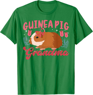 Guinea Pig Grandma Guinea Pig Grandma T-Shirt - T-Shirt | Irish Green