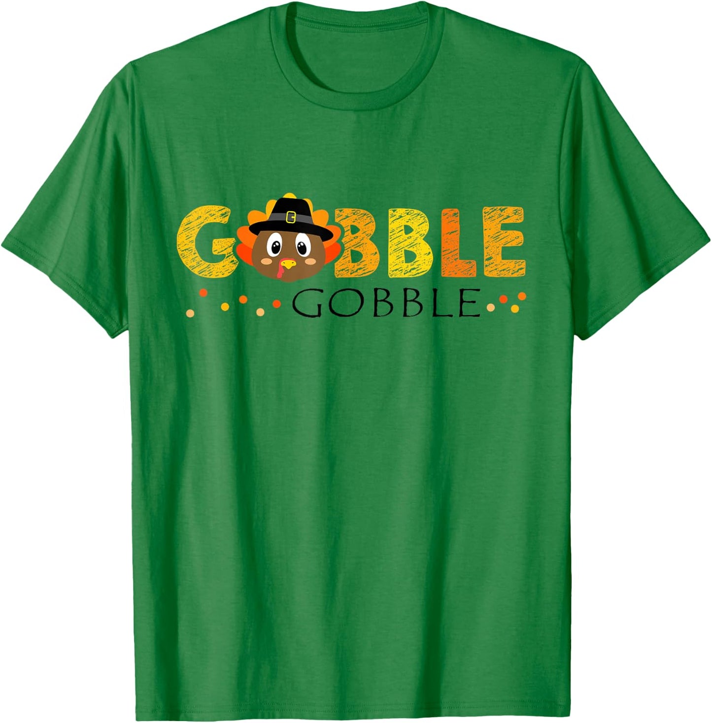 Adult and Kids Fall Shirts by RobustCreative Boys Thanksgiving & Christmas Cartoon Turkey Blue S T-Shirt - T-Shirt | Irish Green