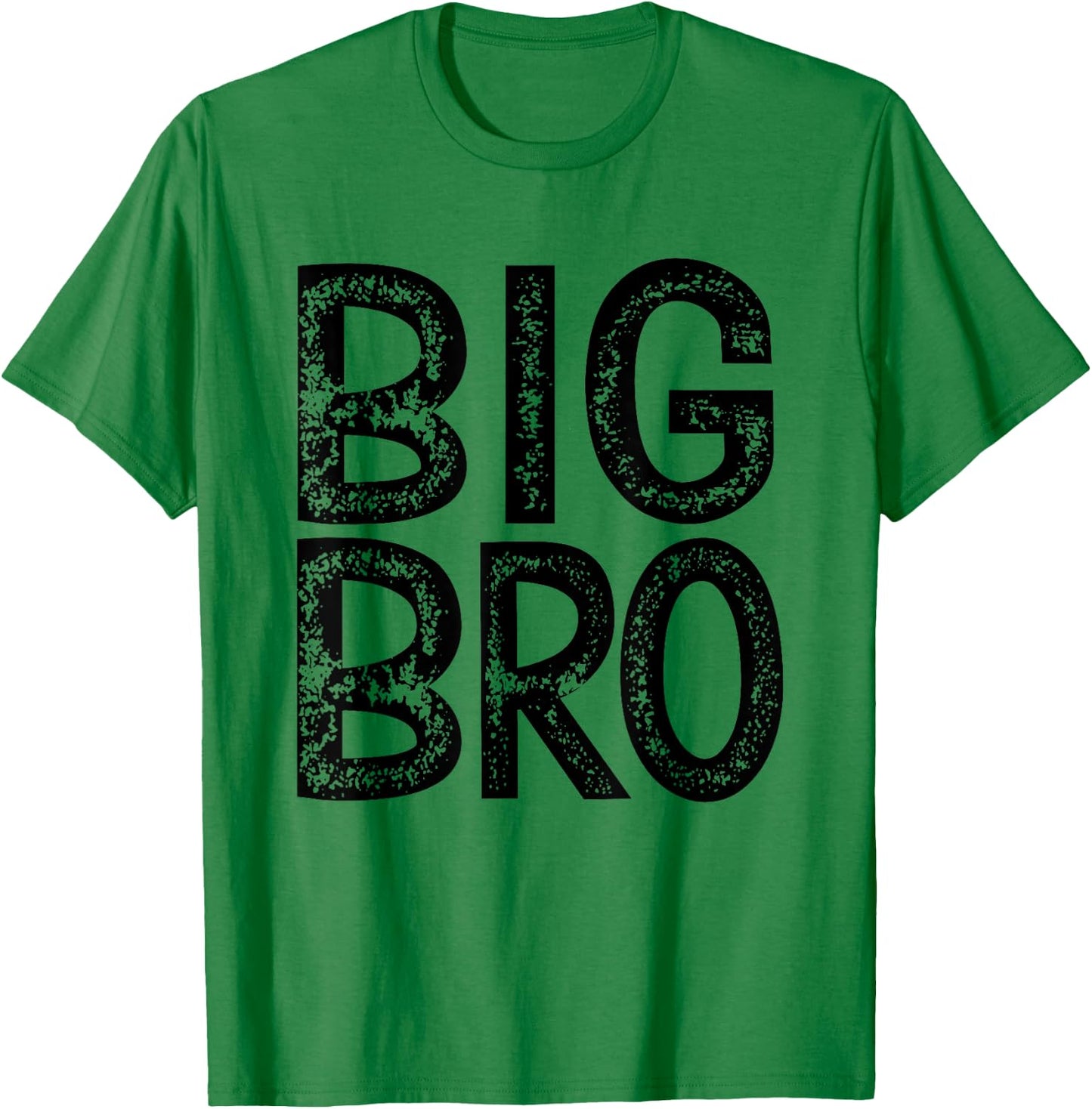 Big Bro Brother Großer Bruder Geschenk Geburtstag Vintage T-Shirt - T-Shirt | Irish Green
