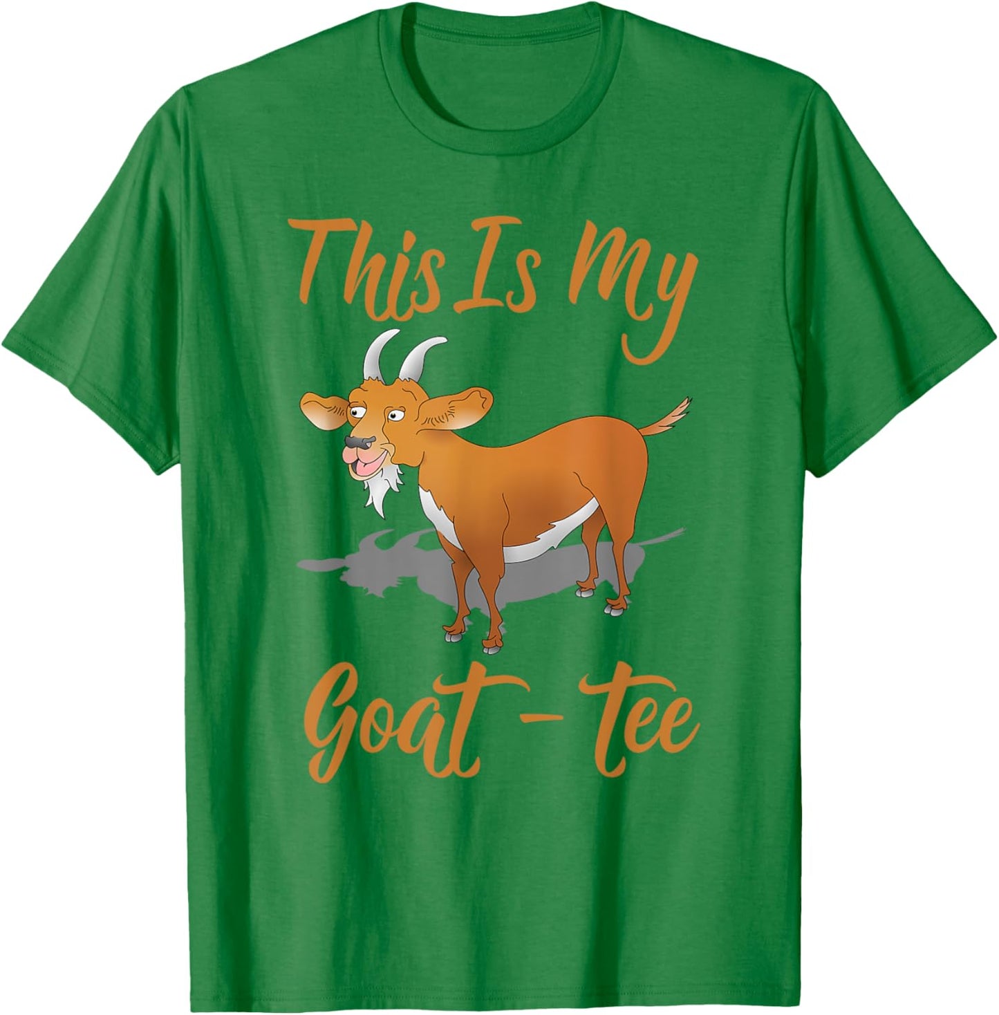 Goat Goatee Beard Funny T-Shirt - T-Shirt | Irish Green
