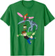 Ben 10 Ultimate Alien: Cosmic Destruction Main Trio Shot T-Shirt - T-Shirt | Irish Green