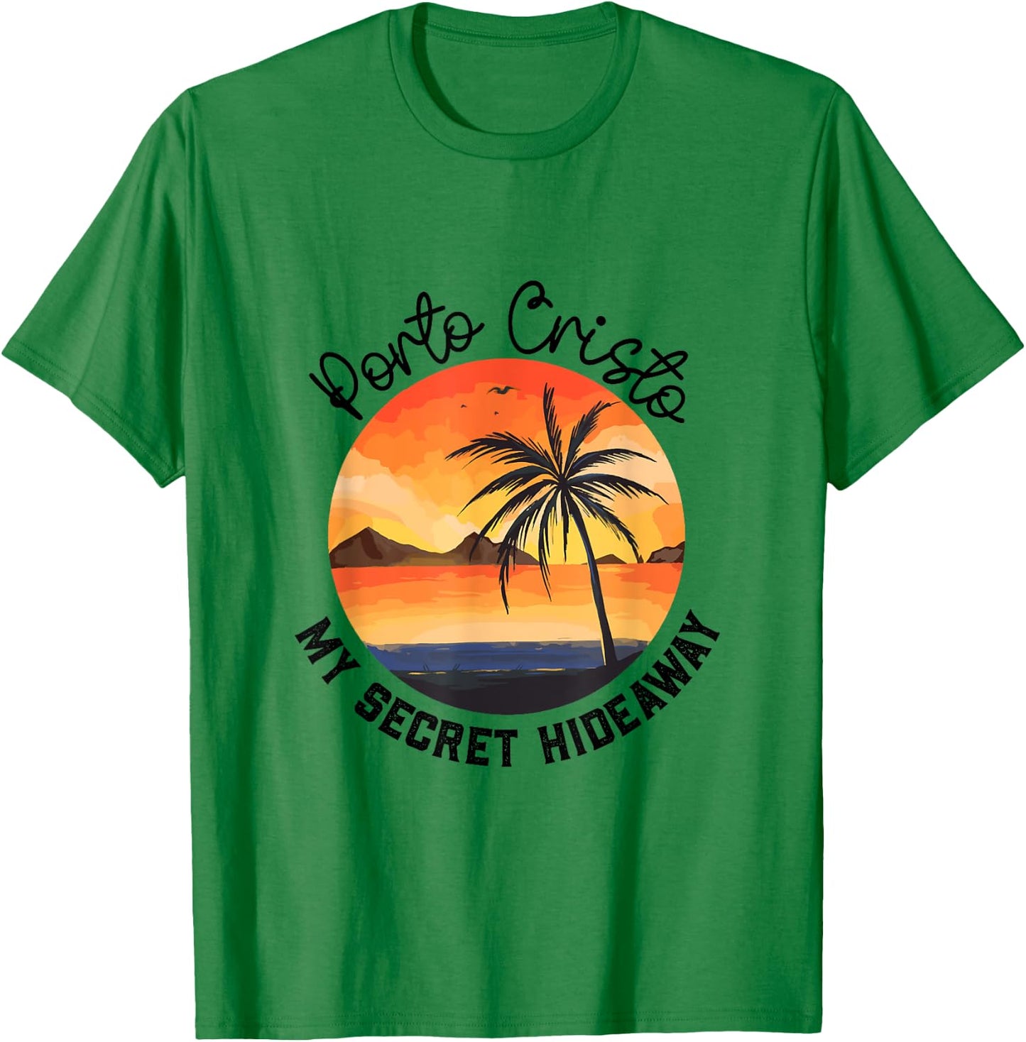 Secret Place Porto Cristo T-Shirt - T-Shirt | Irish Green