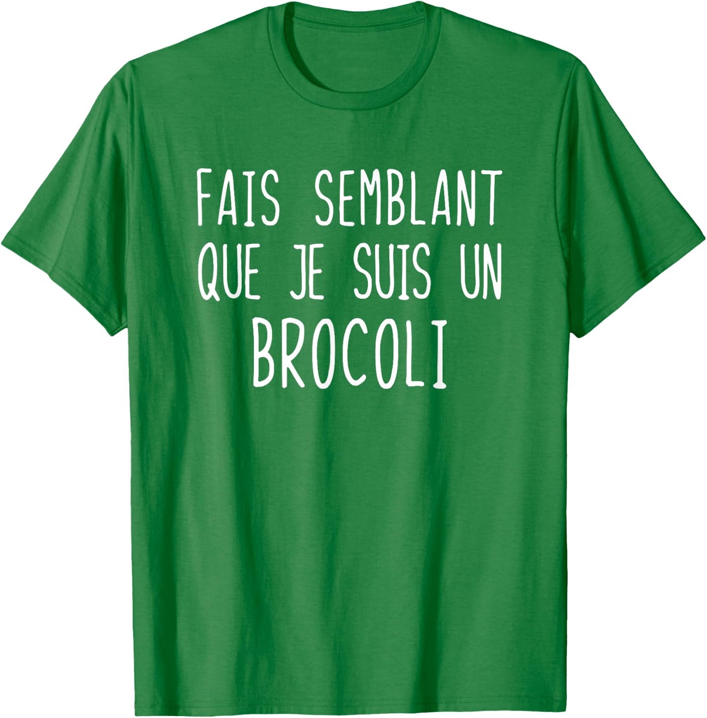Funny Broccoli Costume for Halloween Costume , Green, S T-Shirt - T-Shirt | Irish Green