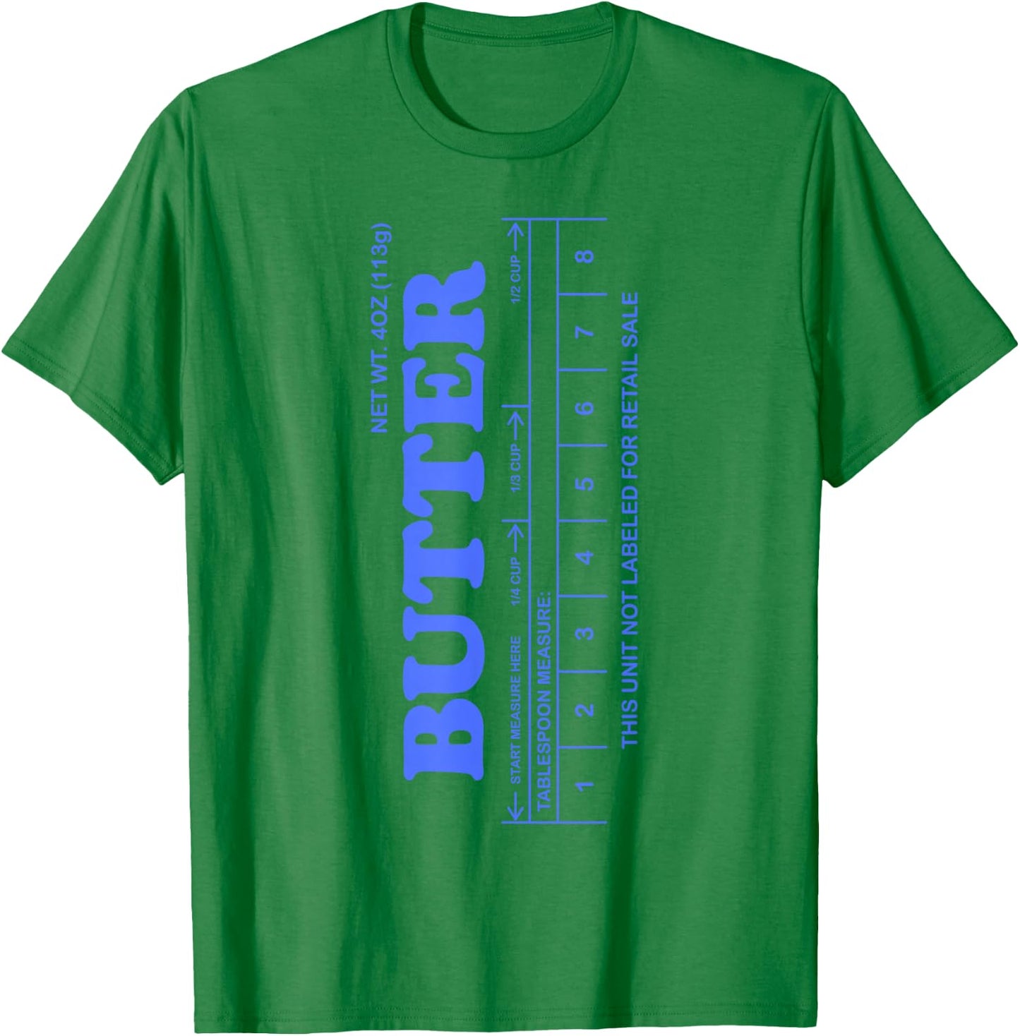 Butter Stick - Blue funny T-Shirt - T-Shirt | Irish Green