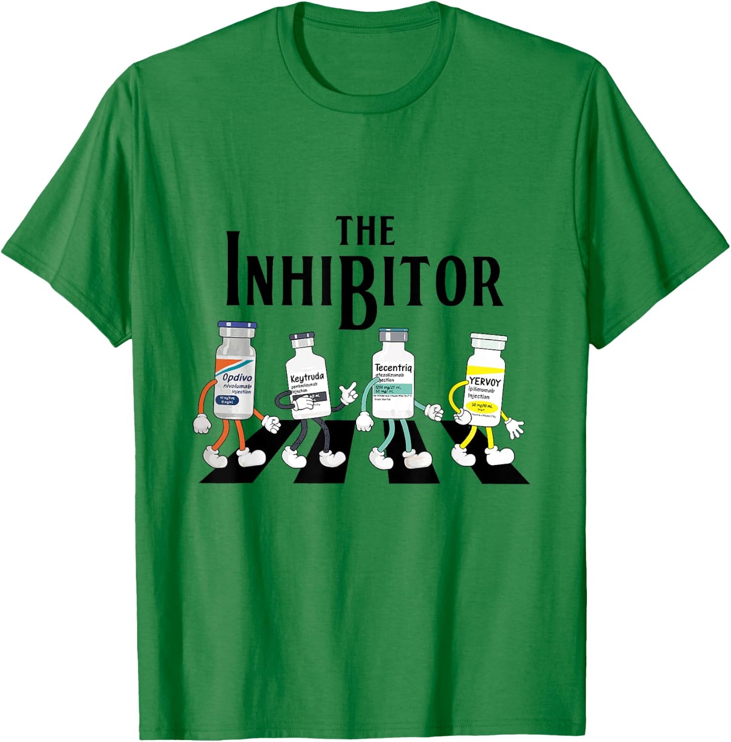 Oncology Nurse Shirt The Inhibitor Immunotherapy T-Shirt - T-Shirt | Irish Green