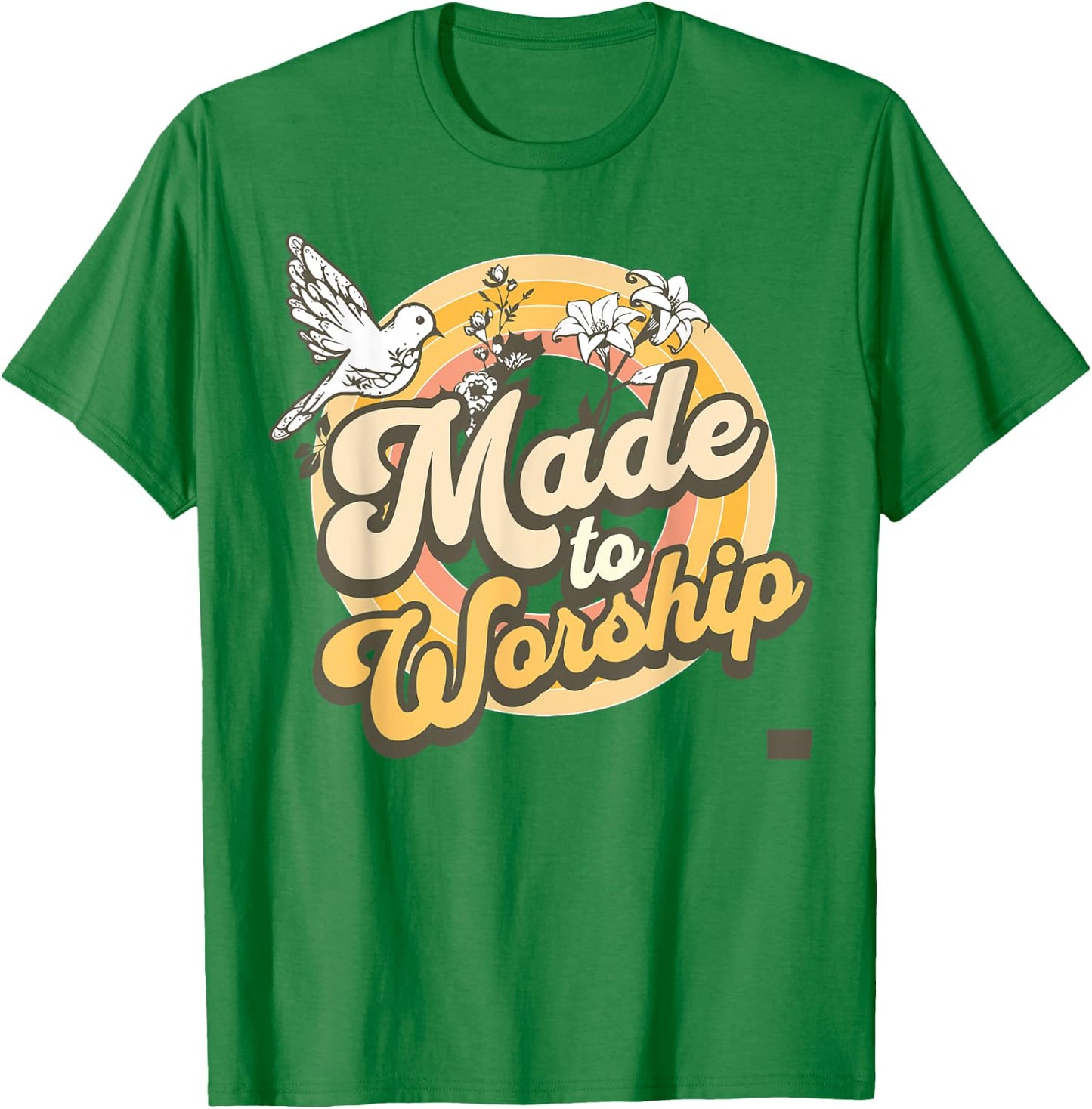 Made To Worship T-Shirt - T-Shirt | Irish Green