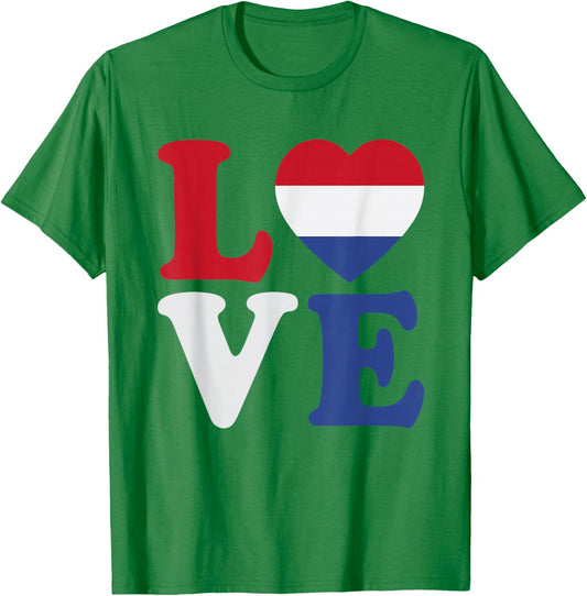 Netherlands Flag Holland Women's Men's Children's Nederland , orange, S T-Shirt - T-Shirt | Irish Green