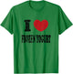Vintage I Love Frozen Yogurt T-Shirt - T-Shirt | Irish Green