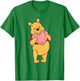 Winnie The Pooh Heart , white, S T-Shirt - T-Shirt | Irish Green