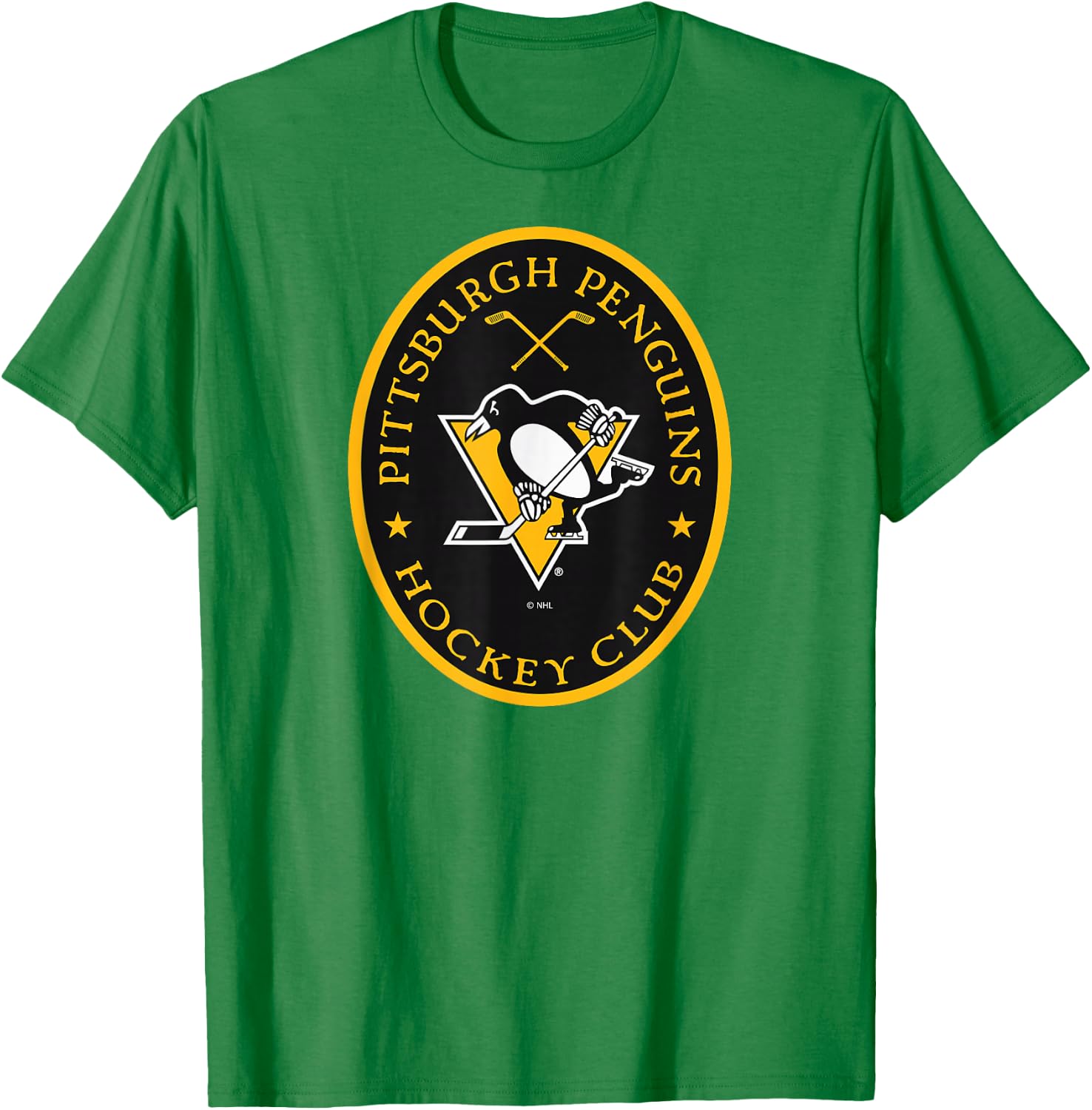 Pittsburgh Penguins Iconic Officially Licensed T-Shirt - T-Shirt | Irish Green