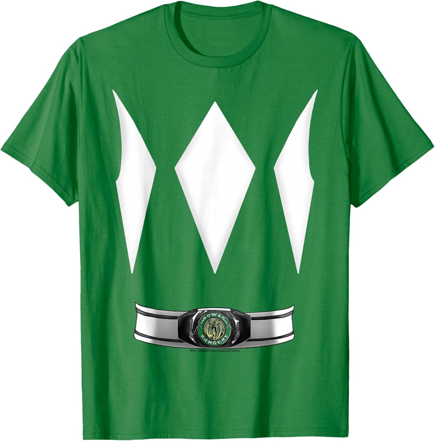 Power Rangers Halloween Pink Ranger Costume Small T-Shirt - T-Shirt | Irish Green
