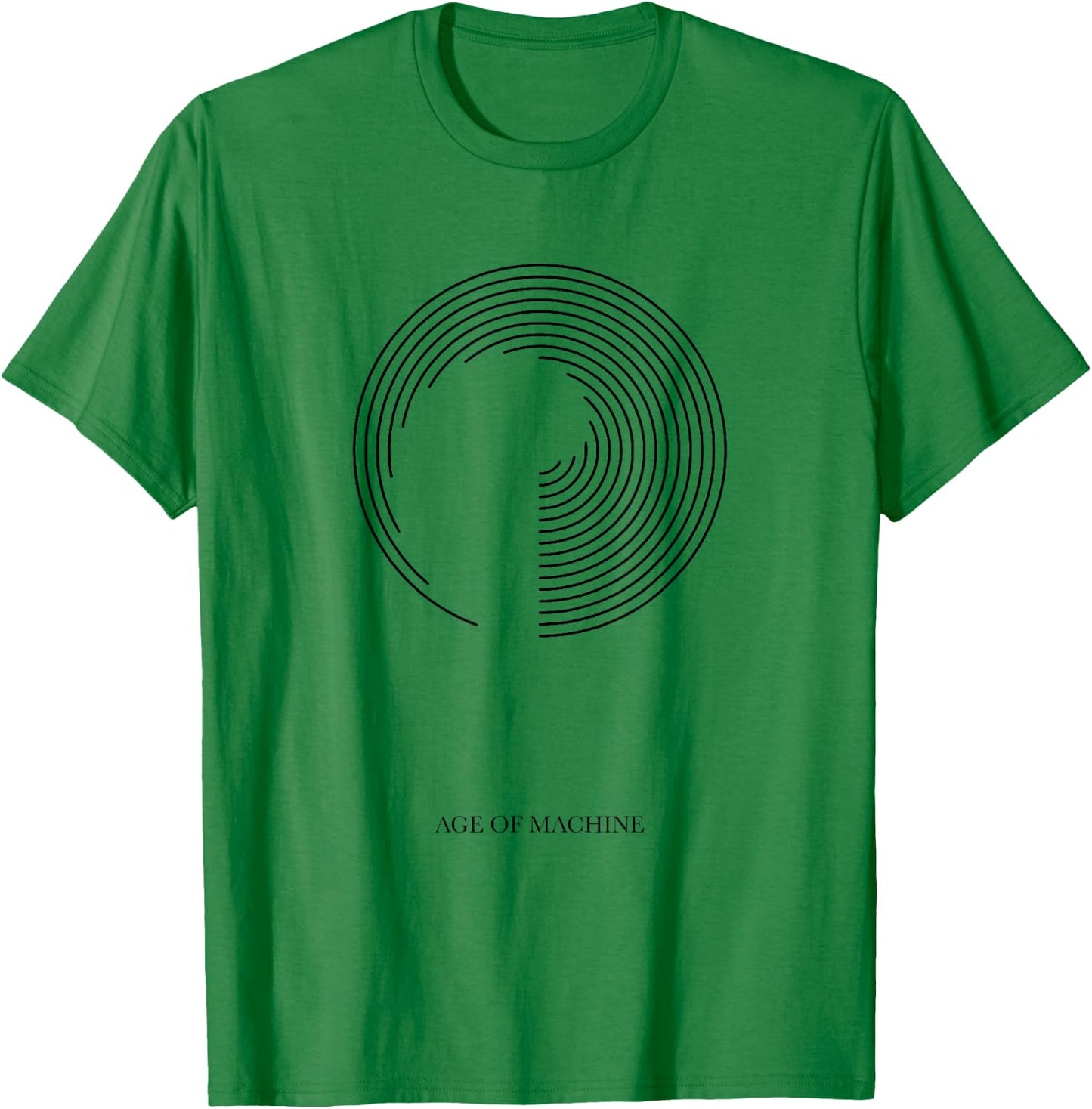 Official Greta Van Fleet Age of Machine Small T-Shirt - T-Shirt | Irish Green