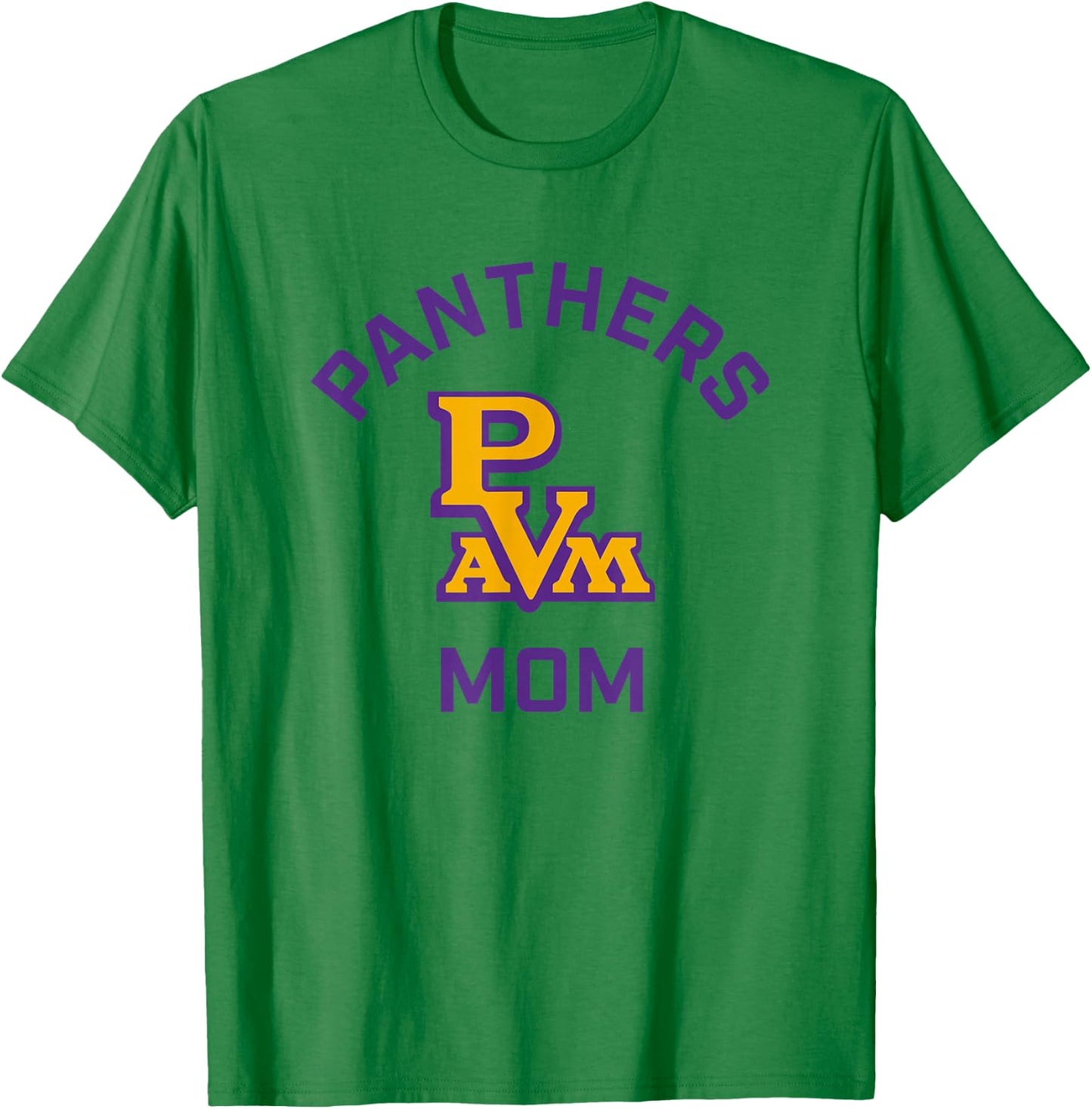 Prairie View A&M University Panthers Arched Mom T-Shirt - T-Shirt | Irish Green